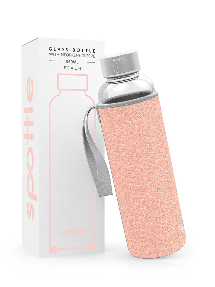 glasflasche-500ml-mit-neoprenhuelle-peach Peach #color_peach